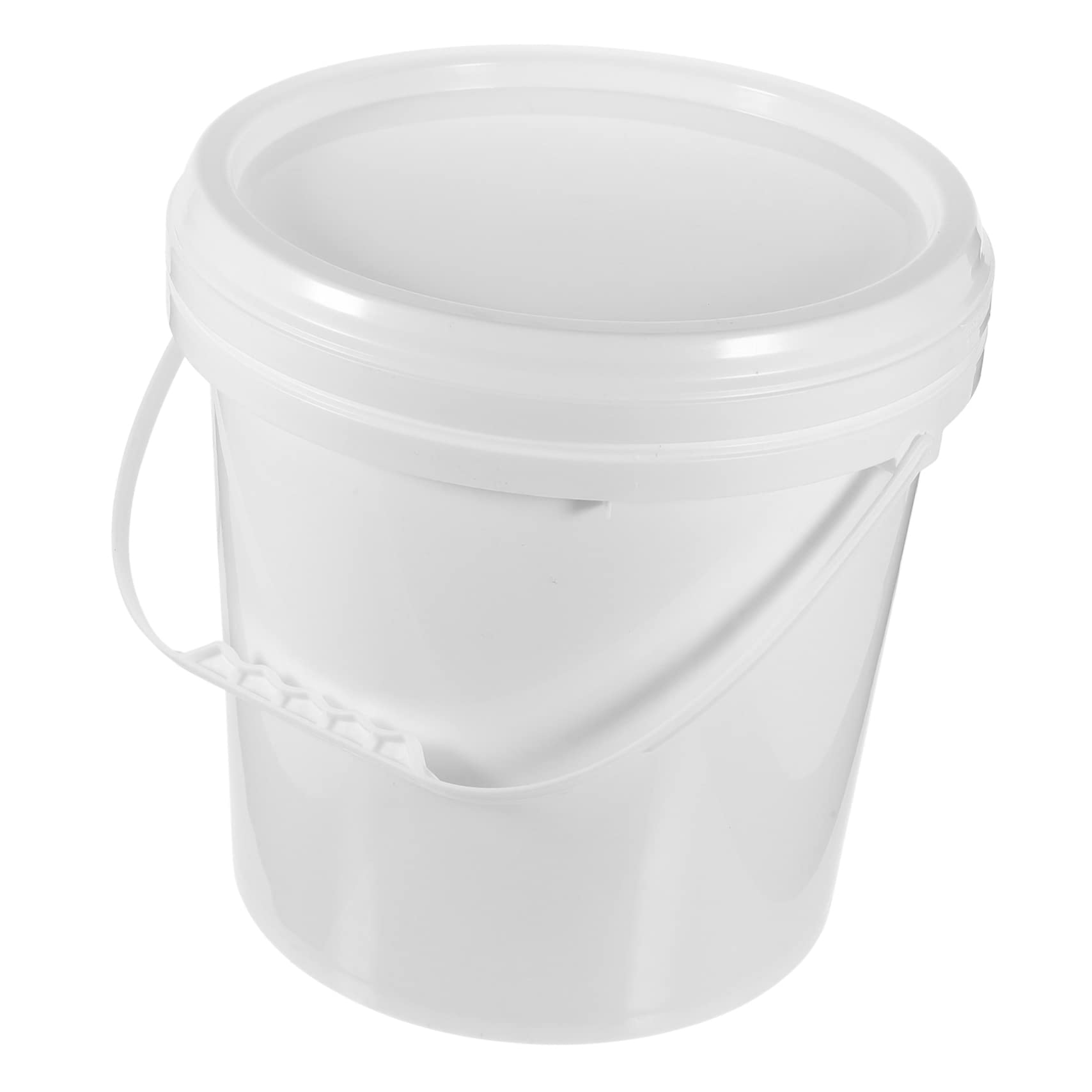Gadpiparty Cubo De Pintura De Cubo para Arte Contenedor De Almacenamiento con Tapa para Mezclar Colores Práctico para Uso Exterior