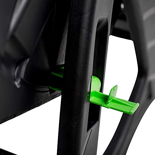 UPP Trommel-Komposter 70 L | Schnellkomposter, Composter für Bio- und Garten-Abfälle | Gartenkomposter inkl. interne Belüftung - beschleunigt Herstellung von Kompost, Bio-Dünger | schwarz-grün - Image 5