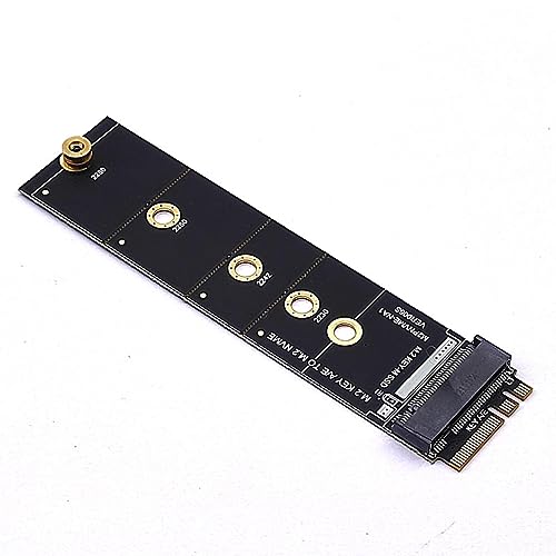 WiFi M.2 Key A E to M.2 NVME Adapter Card NGFF to Key M Expansion Card Solt Socket for NVME PCI Express SSD Port 2230 2242 2280 - Thumbnail 6