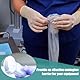 Ultraschallsondenabdeckung mit Klebstoff, latexfrei, steril, Einweg, transparent, Einzelverpackung, 20/Bx
