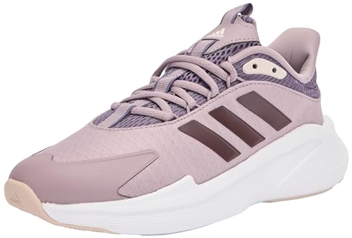 adidas Alphaedge + Shoes, Zapatillas para Correr Mujer, Preloved Fig Aurora Met Putty Malva, 41 1/3 EU