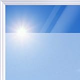 SELBSTHAFTEND: Die Scheibenfolie klebt dank statischer Haftung an Oberflächen und verzichtet auf eine Leimbeschichtung. Das ist gut für die Umwelt und ermöglicht eine rückstandslose Entfernung bzw. Neuausrichtung der Badfolie.