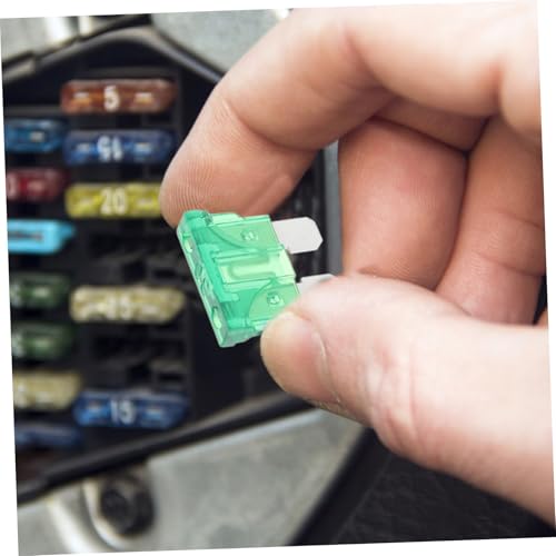 Kit de reemplazo de fusibles automotrices tipo cuchilla estándar TEHAUX, 60 piezas, construcción duradera para protección de circuitos en automóviles y RV miniatura 7