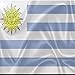 Produktbild Rikki Knight Uruguay Flagge Design Art Keramik Fliesen, 4 von 4-Zoll
