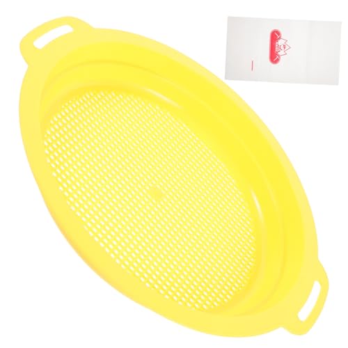 VICASKY Plastic Mining Sieve Sifter Robust Panning Mesh Pan for and Prospecting
