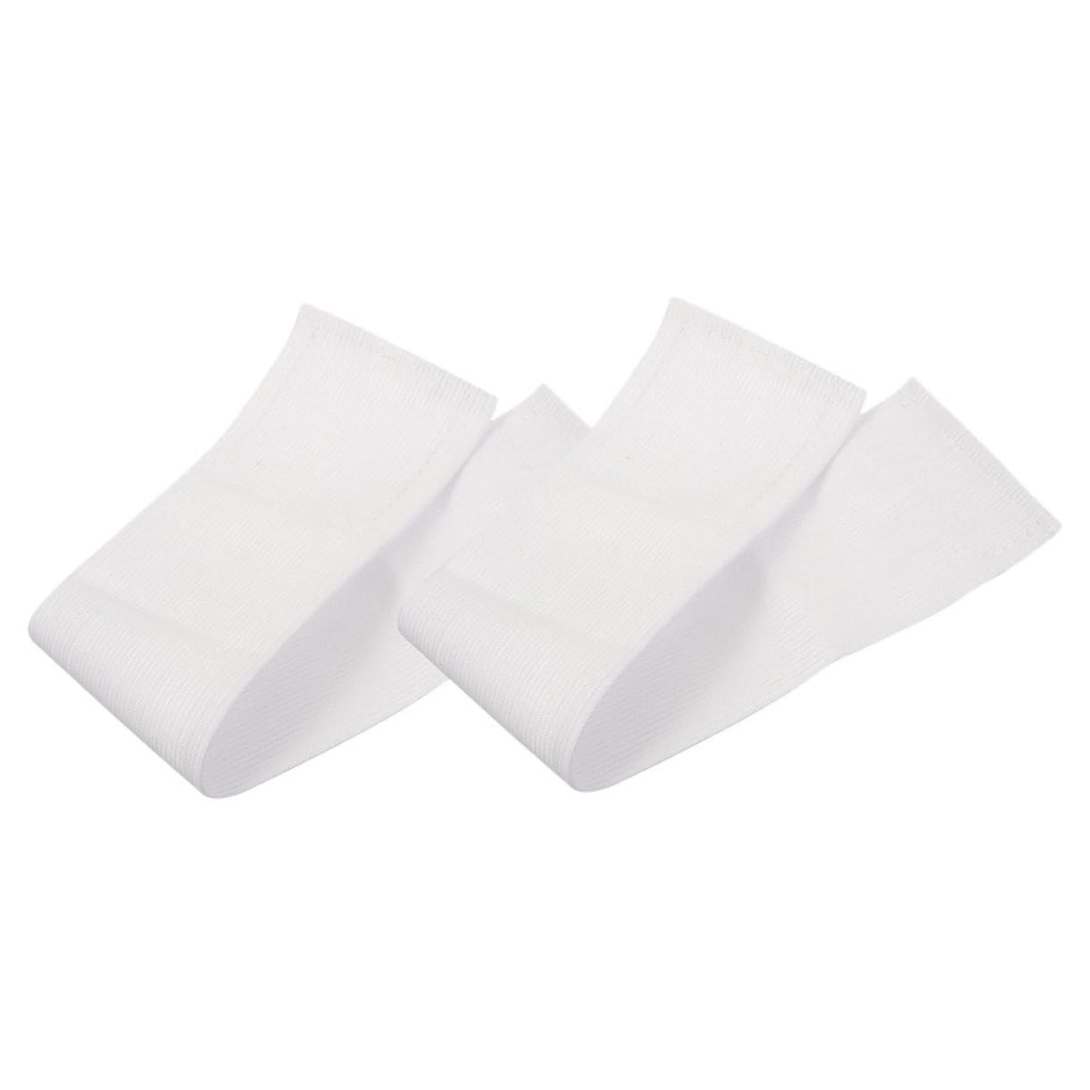 NAMOARLY Youth Captain Arm Bands for Soccer 2pcs White Blank DIY Armband for Football Games