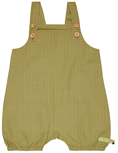 Salopette en maille à carreaux fins pour le confort d'été de bébé