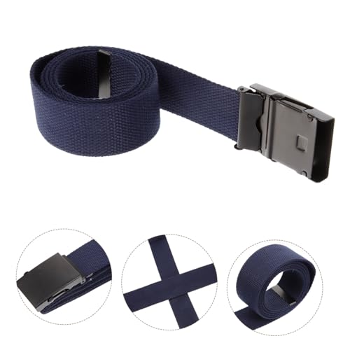 Men Canvas Waist Belt Durable Waistband for Formal Casual Wear Gentlemen Stylish Accessory Training Belt2