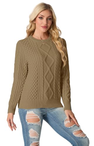 Image of GRECERELLE 2026 Womens Fall Winter Long Sleeve Casual Pullover Sweater Tops