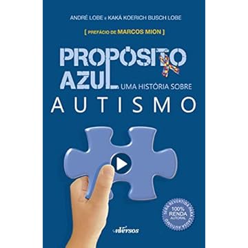 Capa do livro Propósito Azul: Uma história sobre autismo