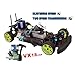 BINGXMF Nitro RC Cars 1/10 Two Speed Nitro Gas Power Car for Adults - Fast Drift 4WD 80KM/H Metal Chassis Gas Off Road Short Course Truck (Black)