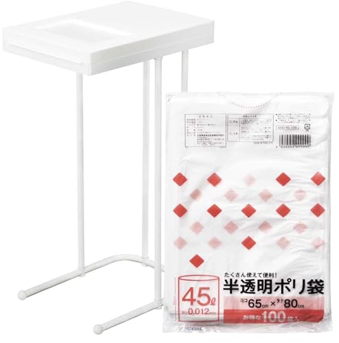 �V�P���� �g���{ ���j�[�h �S�~�� �S�~�� �z���_�[ �W���J�����ɂ��݂��̂Ă��� �z���C�g L ��23.5×���s33.5×����55.5cm �W�t�� ���� ������ �S�~�� �|���� 45L 100�� �t�� 65×80cm 0.012mm