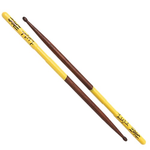 Zildjian Hickory Wood Tip-Walnut Stain-Yellow DIP...