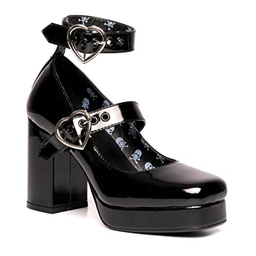 LAMODA Corazón Cromado, Zapato Corto Mujer