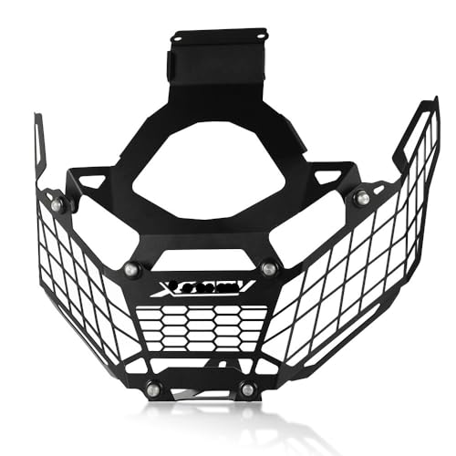 Grille phare moto X-ADV 750 (2017-2020) : protection robuste en acier inoxydable - 4