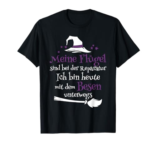 Hexen Hexe Frauen Schwarzer Humor T-Shirt
