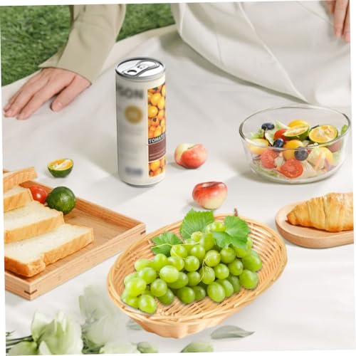 Cesta de frutas de plástico para verduras almacenamiento de pan y aperitivos 6