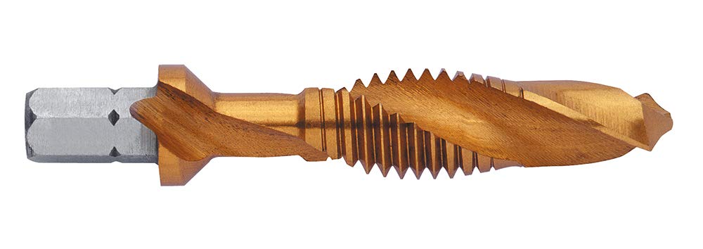 Exact 0 HSS TiN SGE Bit Combi Tool M6