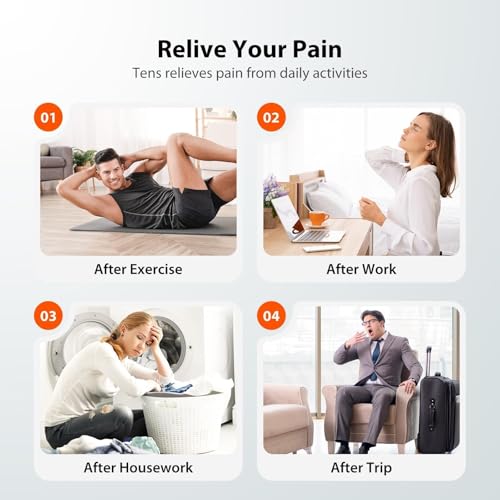 iHealth Dual Channel TENS Unit Stimulator with 24 Modes and 90 Hour Battery - image 6