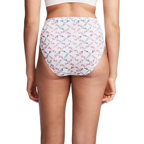 Image of Jockey Women's Underwear Plus Size 100% Cotton Elance French Cut - 3 Pack