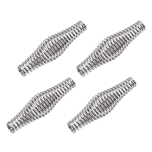 SYCOOVEN 4 Pcs BBQ Spring Handle, Stainless Steel Smoker Handle Spring Heavy Duty Cool Touch Stove...