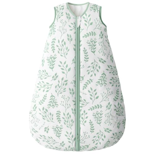 Image of Yoofoss Baby Sleep Sack 0-6 Months 100% Organic Cotton TOG 2.5 2-Way Zipper