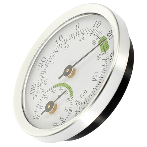 ULTECHNOVO Hygromètre Thermomètre Température Intérieure Capteur D'humidité Moniteur Détecteur Mesures pour Maison Garage Serre Serre Cave à Vin