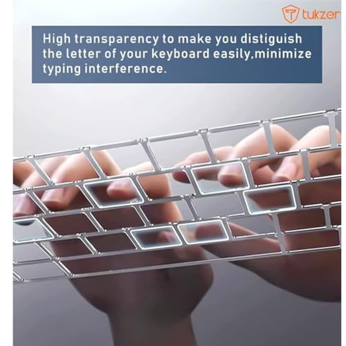 Image of Tukzer Ultra Thin Protector Skin Keyboard Cover for 2026-2021 M5 M4 M3 M2 M1 MacBook Air 13.6 inch 15 inch A3240 A3113 A2681 A3241 A3114 A2941, Pro 14 inch 16 inch A3434 A3112 A3185 A3401 A3403 A2442, Neo 13 inch A3404