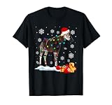 Luces de Navidad Okapi Lover Funny Christmas Holiday Camiseta
