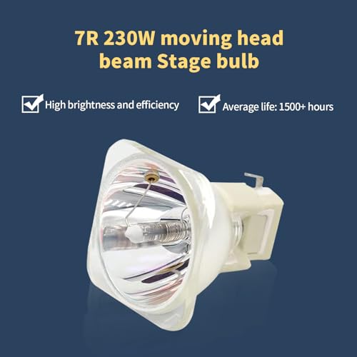 Lámpara bulbo para luz móvil 7R 230W para escenario miniatura 5