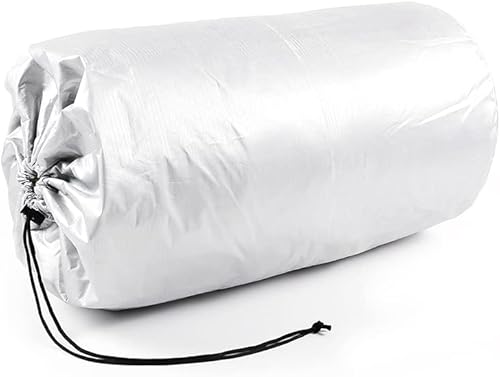 Vista 17 de Funda impermeable para automóvil para todo tipo de clima, para exteriores, protección contra el viento y la nieve, para Land Rover Defender 110