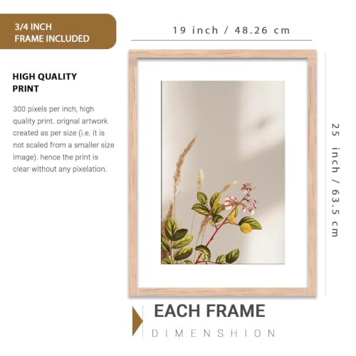 Image of kotart - Nature Wall paintings for Home and Office Wall Decor | wall paintings poster for wall decor with frames (19x25 inch, F)