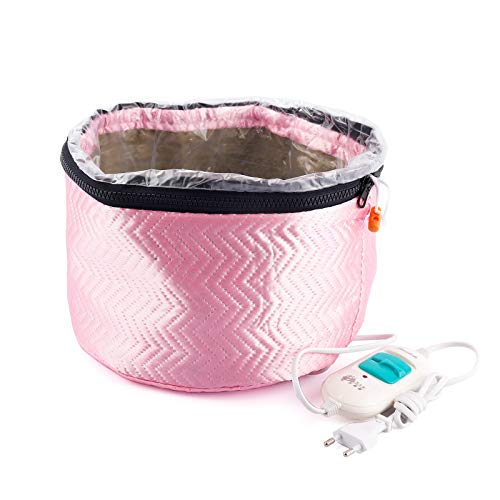 LIARTY Casques Chauffant Cheveux Étanche Bonnet Chauffant Électrique Casque Soin Cheveux, Traitement Thermique pour Soins Capillaires Température de 3 Modes pour Cheveux Abîmés Cover