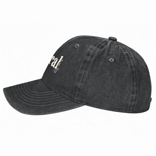 Gorra de béisbol unisex vintage estilo denim lavado miniatura 3