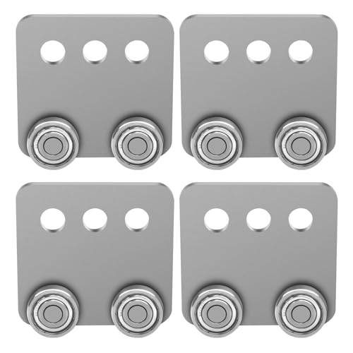 P2950-EG - Conjunto de carrito de 4 ruedas para todos los canales de puntal de 1-5/8 pulgadas o más altos (paquete de 4)