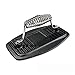 Zayaa Prensa para Parrilla de Hierro Fundido - Destructor Resistente de 1.3 kg de Peso para Hamburguesa de Filete de Tocino | Mango de Resorte de Acero Inoxidable, 8.7 '' x 5.3