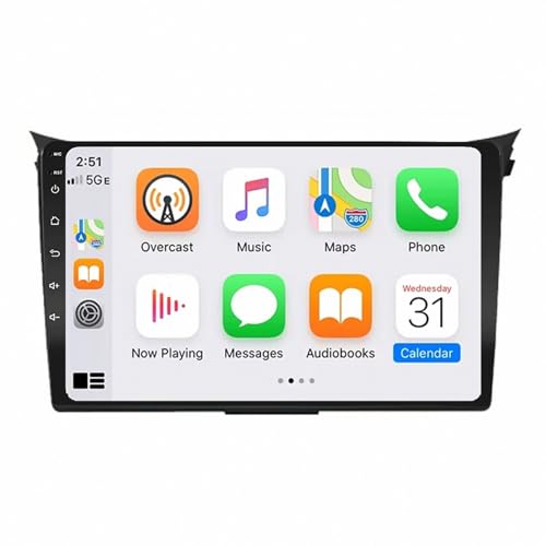 Radio GPS 2 DIN para Hyundai I30 Elantra con Android Auto y Carplay