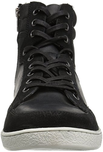 Crevo Mens Seiler High Sneakers Shoes Casual - Black2