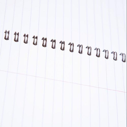 Miniatura 3 de Clairefontaine Basics - Paquete de 5 cuadernos A4 con espiral, 8  x 11  100 páginas, color negro