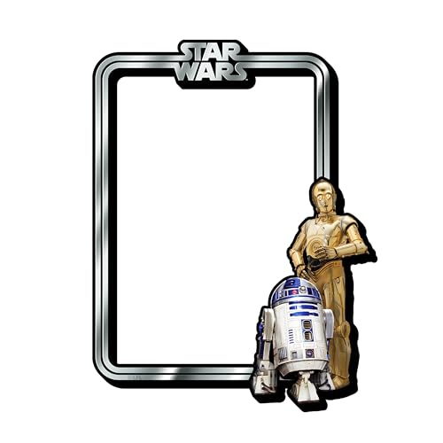 Porta foto magnético Star Wars R2-D2 & C-3PO 3x3.5in