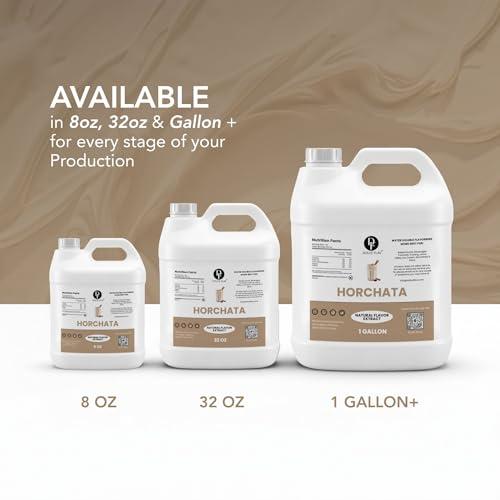 Image of Dolce Flav Natural Horchata Flavoring Concentrate | Water Soluble | 8 Fl Oz
