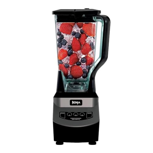 Comparison: Best Blenders For Salsa 2 Ninja Blender, For-Smoothies, Salsa, Shakes, Slush, and-Frozen Drinks, Pitcher, and-Lid, for-Kitchen, Crushes Ice, Fruit, and-Veggies, 1000-Watt, Dishwasher Safe, Black, NJ601AMZ