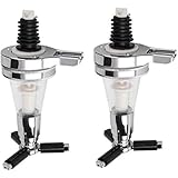 Boxonly 25ml Spirit Measure Dispenser 2 Pack – Bar Optic Liquor Pourer for Wine, Spirits, and Cocktails – Drink Tool for Home Bar or Pub Use - Image 1