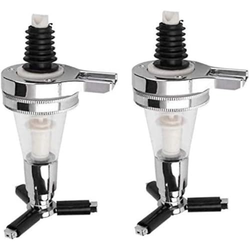 Boxonly 25ml Spirit Measure Dispenser 2 Pack – Bar Optic Liquor Pourer for Wine, Spirits, and Cocktails – Drink Tool for Home Bar or Pub Use