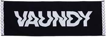 Amazon.co.jp: VAUNDY バウンディ ロゴジャガードタオル ブラック