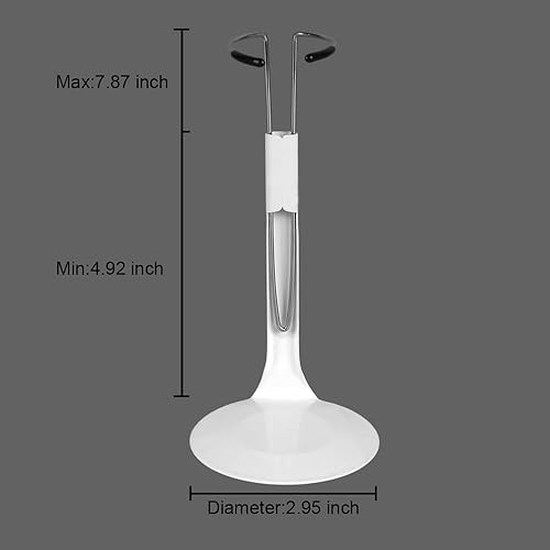 Miniatura 3 de UCanaan 10 soportes para muñecas, soportes para figuras de acción con alambre de cintura expandible para muñecas de 8 a 14 pulgadas, adecuado para
