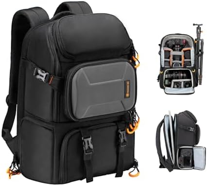 TARION 15L Camera Backpack Large Camera Bag with 15.6" Laptop Com...