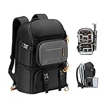 TARION Kamerarucksack, Wasserdicht Fotorucksack Spiegelreflex DSLR Rucksack Kameratasche für Spiegelreflexkameras Digital (PBL)