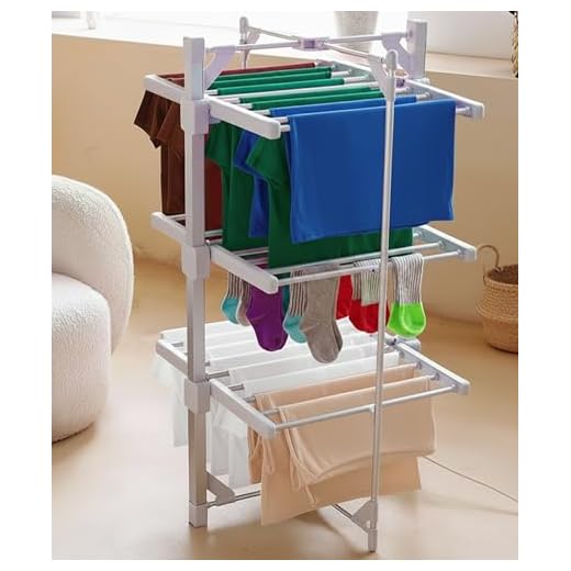 Meown 3-Tier Electric Heated Clothes Airer