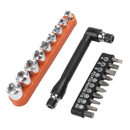 Llave de ángulo recto y mango para destornillador para espacios estrechos miniatura 5